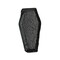 Set of 6 Gothic Black Coffin Pulls - 2.5" x 1.5" - Cabinet Decor